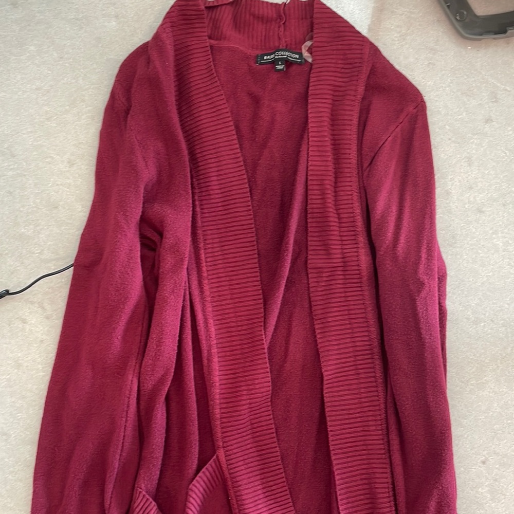 Maroon Bajee Collection Cardigan